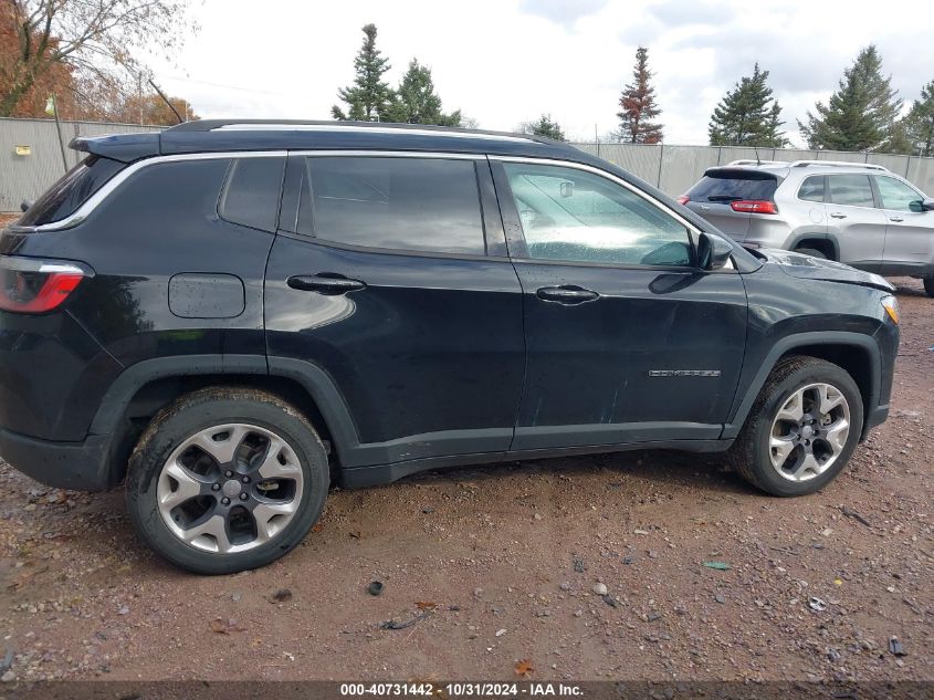 2021 Jeep Compass Limited 4X4 VIN: 3C4NJDCB4MT599193 Lot: 40731442