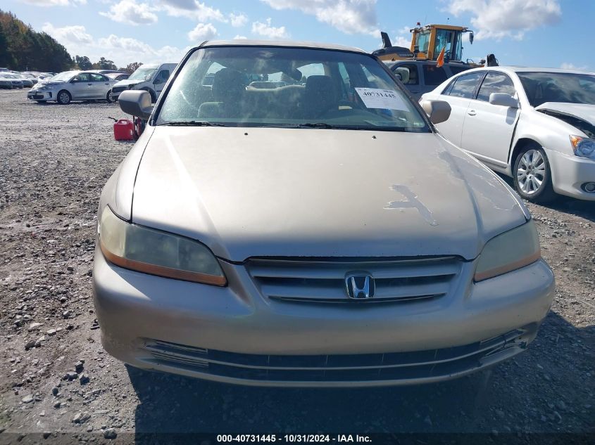 2001 Honda Accord 2.3 Lx VIN: 3HGCG66511G711526 Lot: 40731445