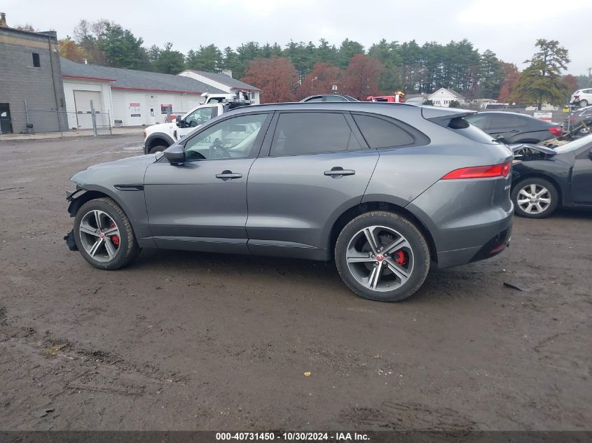 2017 Jaguar F-Pace S VIN: SADCM2BV6HA090917 Lot: 40731450