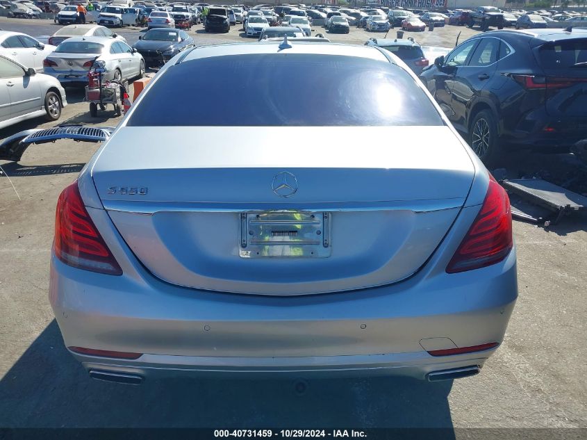 2014 Mercedes-Benz S 550 VIN: WDDUG8CB3EA066882 Lot: 40731459