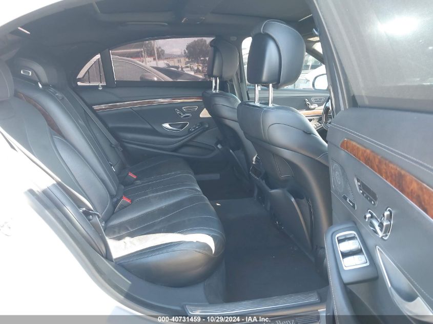 2014 Mercedes-Benz S 550 VIN: WDDUG8CB3EA066882 Lot: 40731459