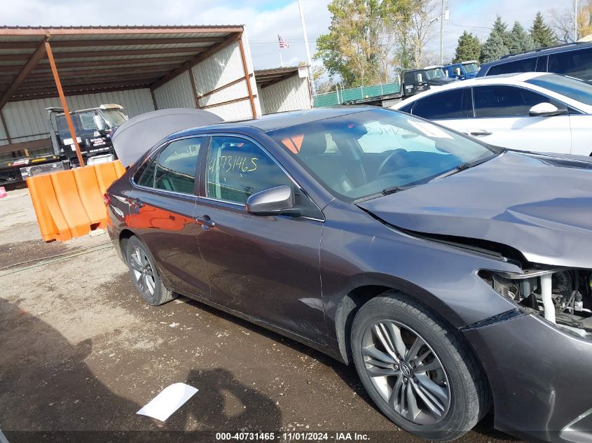 2015 Toyota Camry Se VIN: 4T1BF1FKXFU015897 Lot: 40731465