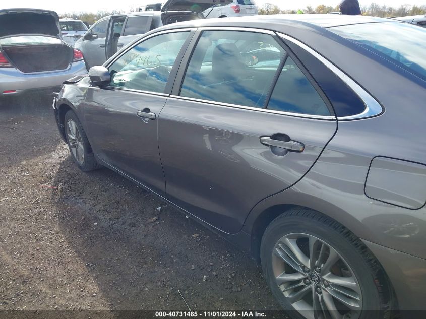 2015 Toyota Camry Se VIN: 4T1BF1FKXFU015897 Lot: 40731465