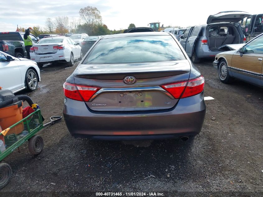 2015 Toyota Camry Se VIN: 4T1BF1FKXFU015897 Lot: 40731465