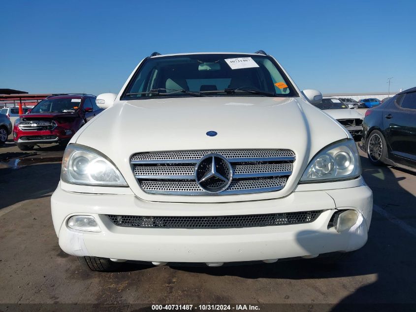 2004 Mercedes-Benz Ml 350 4Matic VIN: 4JGAB57E54A482716 Lot: 40731487