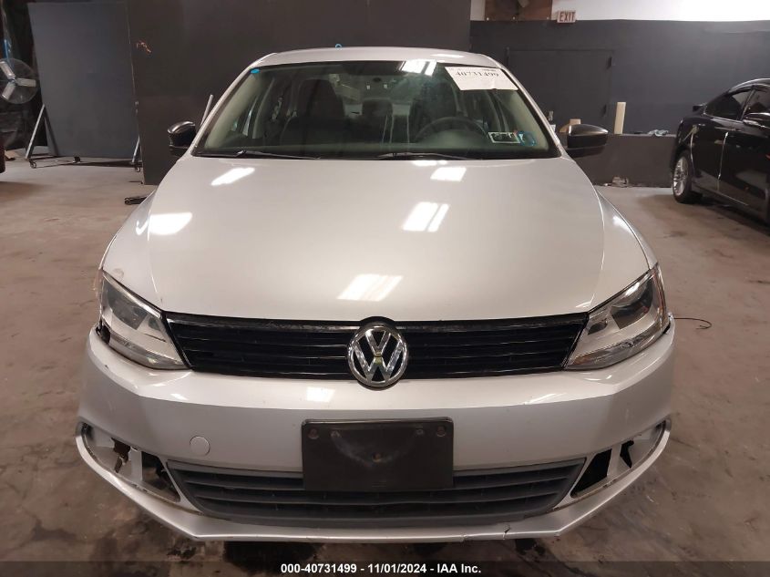 2014 Volkswagen Jetta 2.0L S VIN: 3VW2K7AJ6EM406000 Lot: 40731499