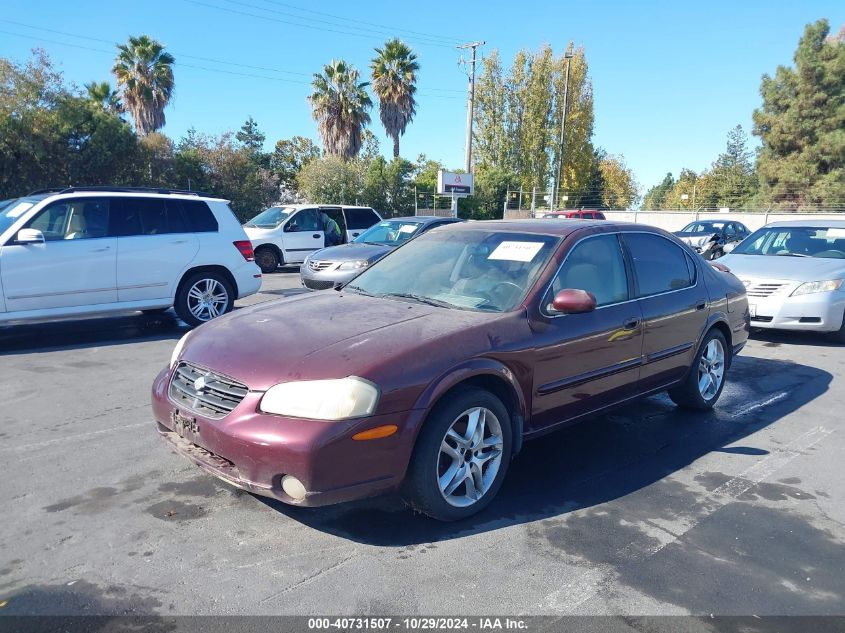 2001 Nissan Maxima Se VIN: JN1CA31D41T615070 Lot: 40731507