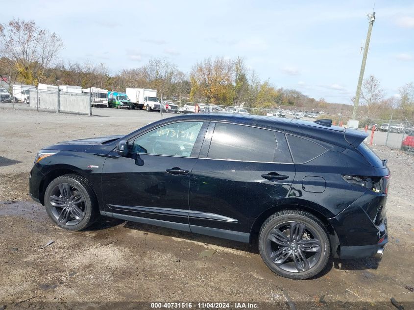 2021 Acura Rdx A-Spec Package VIN: 5J8TC2H63ML012884 Lot: 40731516