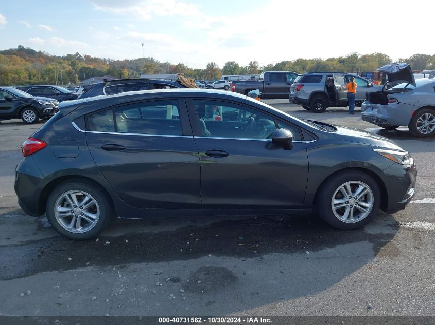 2017 Chevrolet Cruze Lt Auto VIN: 3G1BE6SM6HS592286 Lot: 40731562