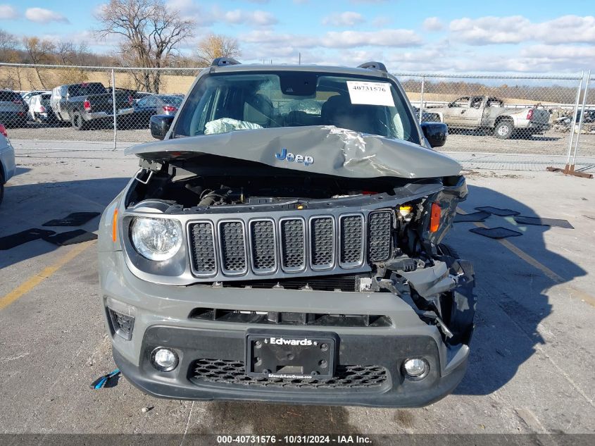 2022 Jeep Renegade Limited 4X4 VIN: ZACNJDD10NPN72665 Lot: 40731576