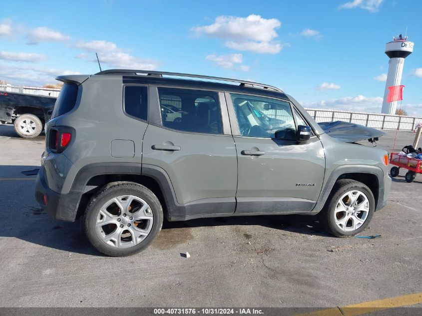 2022 Jeep Renegade Limited 4X4 VIN: ZACNJDD10NPN72665 Lot: 40731576