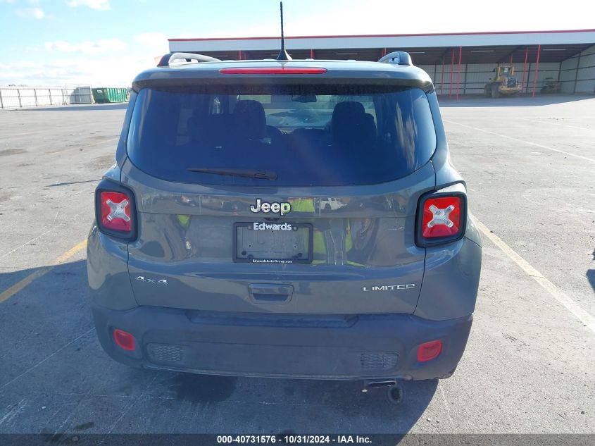 2022 Jeep Renegade Limited 4X4 VIN: ZACNJDD10NPN72665 Lot: 40731576