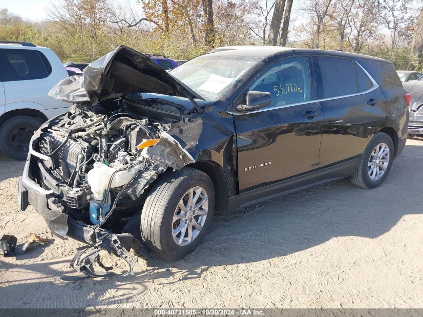 2019 Chevrolet Equinox Lt VIN: 3GNAXKEV8KL368486 Lot: 40731585