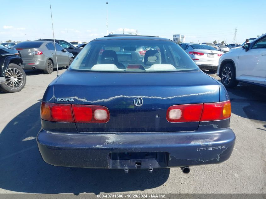 1997 Acura Integra Ls VIN: JH4DB7650VS005751 Lot: 40731586