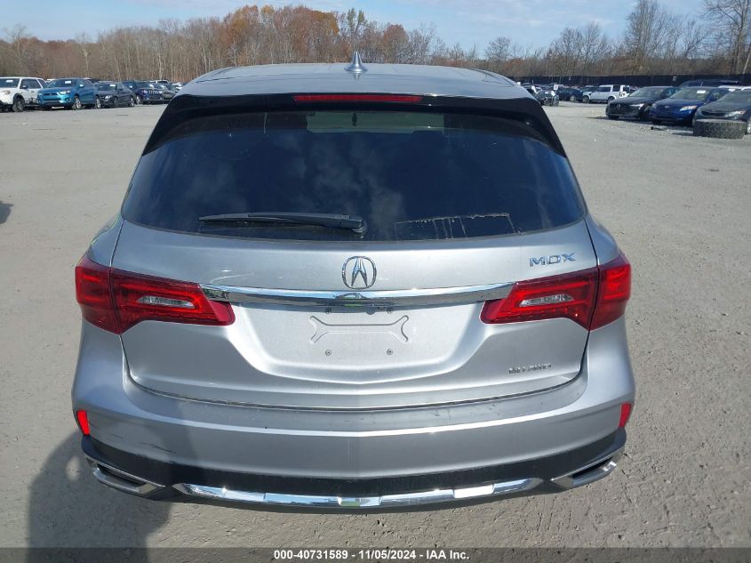 2019 Acura Mdx Standard VIN: 5J8YD4H37KL034565 Lot: 40731589