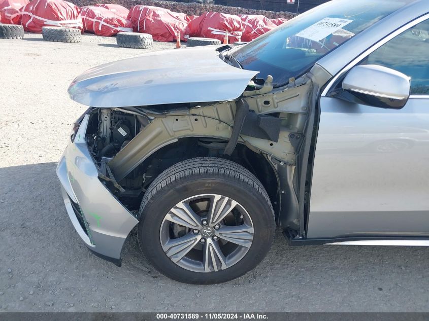 2019 Acura Mdx Standard VIN: 5J8YD4H37KL034565 Lot: 40731589