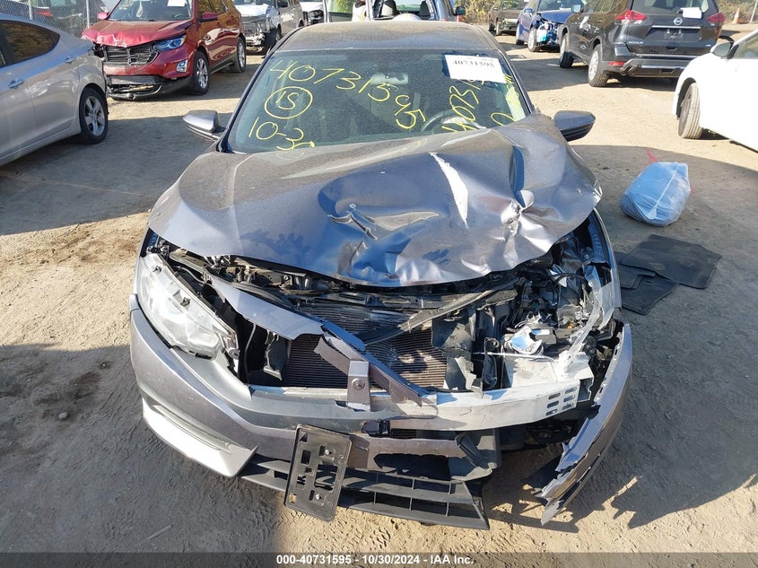 VIN 19XFC2F59JE206037 2018 HONDA CIVIC LX