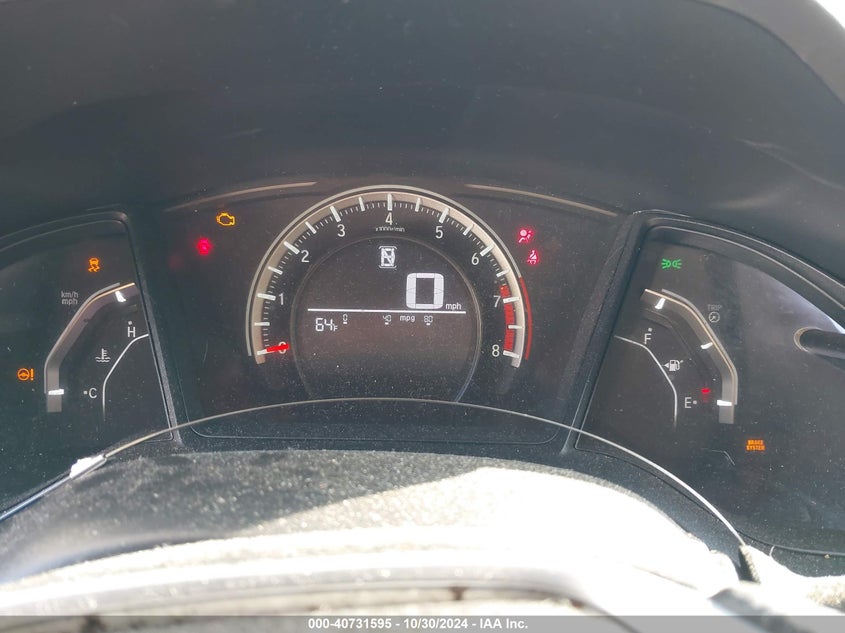 VIN 19XFC2F59JE206037 2018 HONDA CIVIC LX