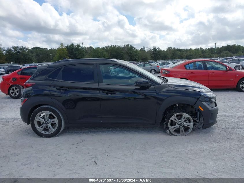 2022 Hyundai Kona Sel VIN: KM8K32AB1NU818070 Lot: 40731597