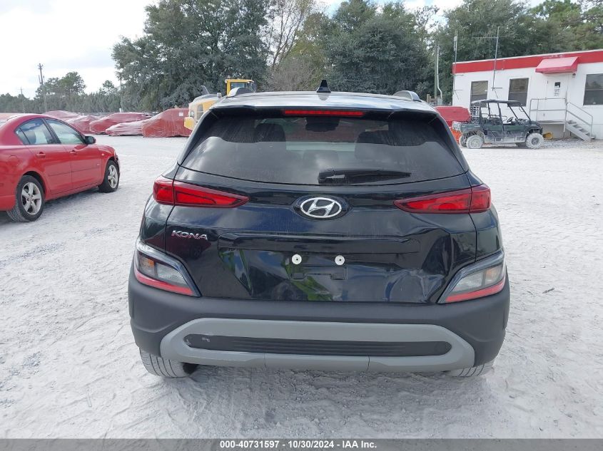 2022 Hyundai Kona Sel VIN: KM8K32AB1NU818070 Lot: 40731597