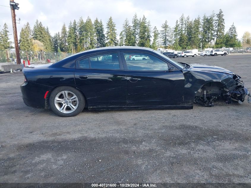 2022 Dodge Charger Sxt Rwd VIN: 2C3CDXBG8NH152913 Lot: 40731600