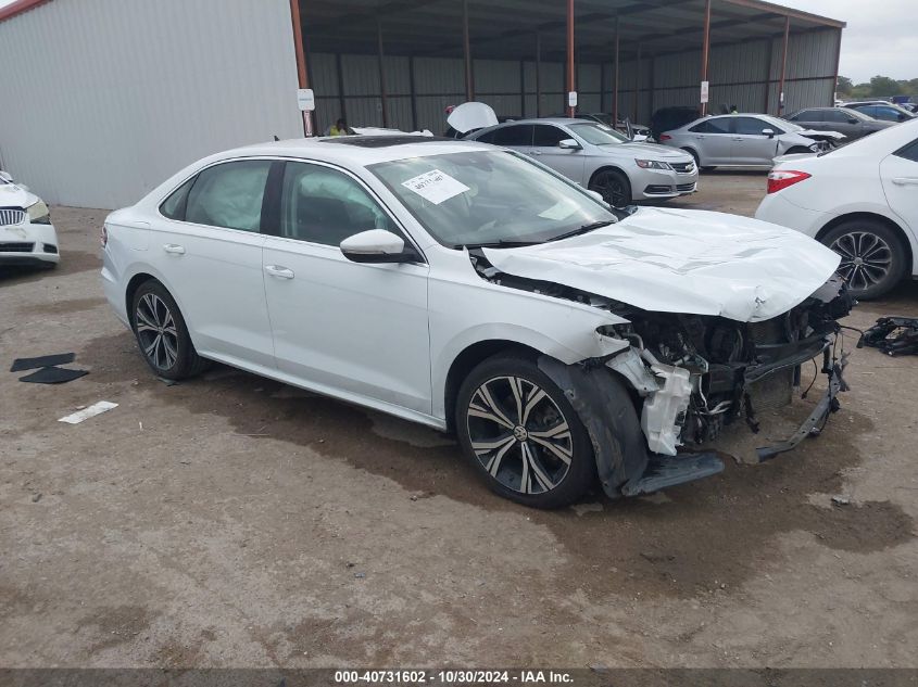 VIN 1VWSA7A39MC002449 2021 Volkswagen Passat, 2.0T Se no.1