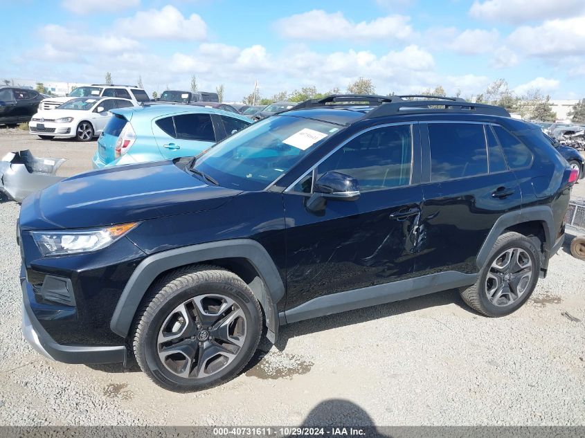 2019 Toyota Rav4 Adventure VIN: 2T3J1RFV0KW008655 Lot: 40731611