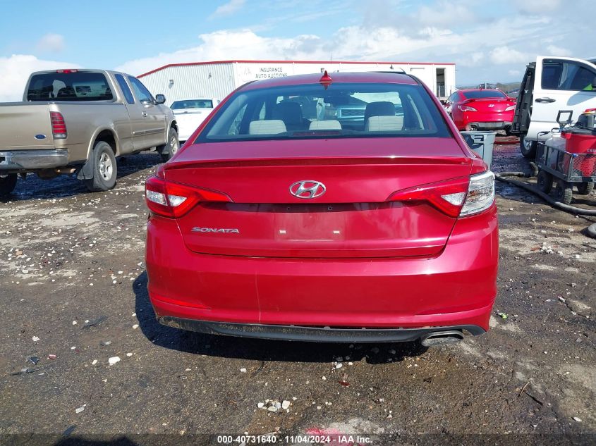 2017 HYUNDAI SONATA - 5NPE24AF0HH494434