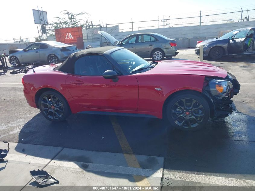 2018 Fiat 124 Spider Abarth VIN: JC1NFAEK8J0137920 Lot: 40731647