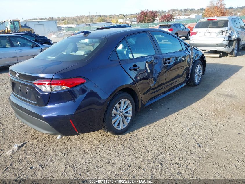 VIN 5YFB4MDE2RP159146 2024 Toyota Corolla, LE no.4