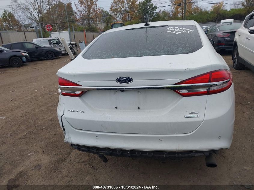 2018 Ford Fusion Se VIN: 3FA6P0HD9JR221133 Lot: 40731686