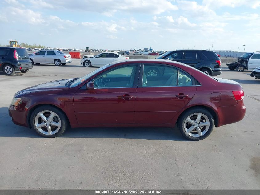 2007 Hyundai Sonata Limited/Se V6 VIN: 5NPEU46F67H192664 Lot: 40731694