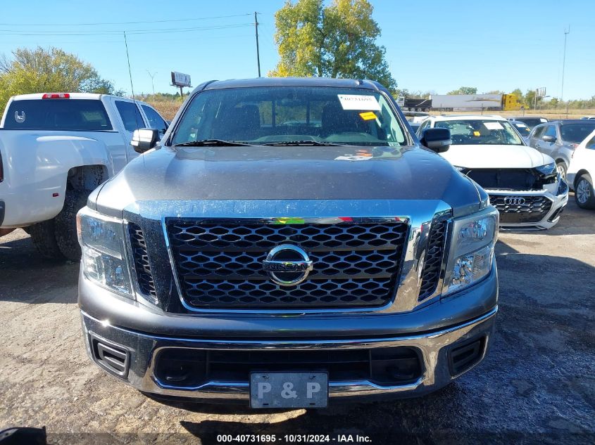 2017 Nissan Titan Sv VIN: 1N6AA1EJ7HN516960 Lot: 40731695