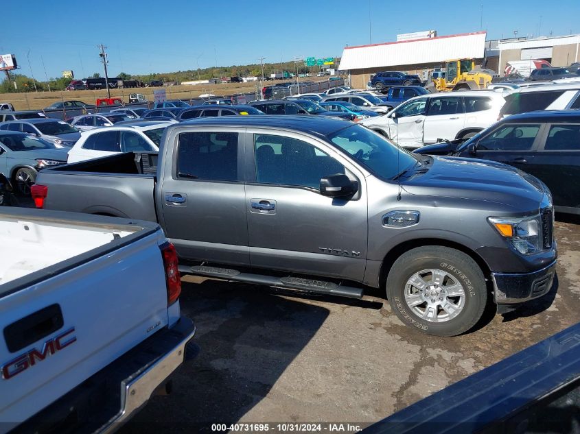 2017 Nissan Titan Sv VIN: 1N6AA1EJ7HN516960 Lot: 40731695