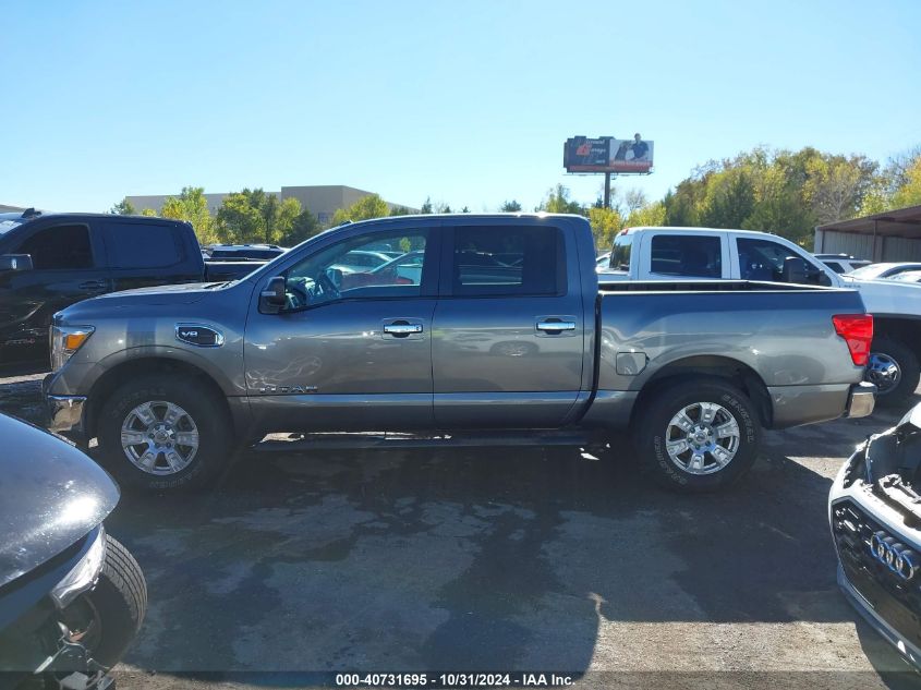 2017 Nissan Titan Sv VIN: 1N6AA1EJ7HN516960 Lot: 40731695