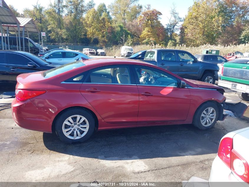 2011 Hyundai Sonata Gls VIN: 5NPEB4AC3BH216365 Lot: 40731731