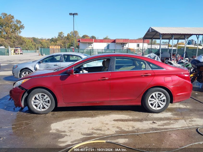 2011 Hyundai Sonata Gls VIN: 5NPEB4AC3BH216365 Lot: 40731731