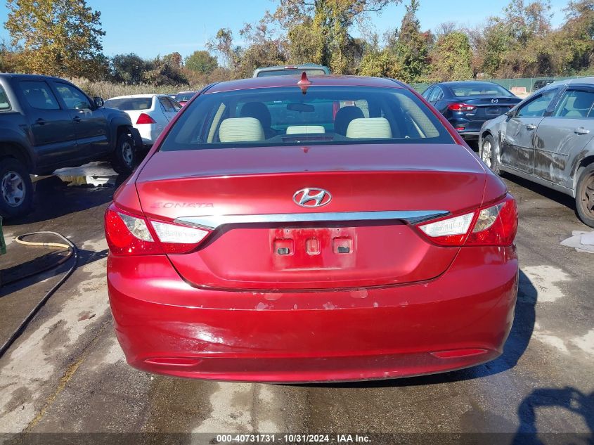 2011 Hyundai Sonata Gls VIN: 5NPEB4AC3BH216365 Lot: 40731731