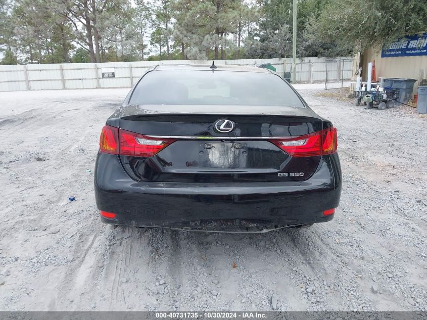 2013 LEXUS GS VIN: JTHBE1BL0D5002734