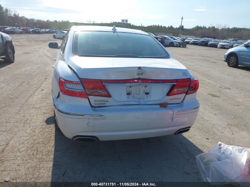 2011 Hyundai Azera Limited VIN: KMHFC4DF0BA532798 Lot: 40731751