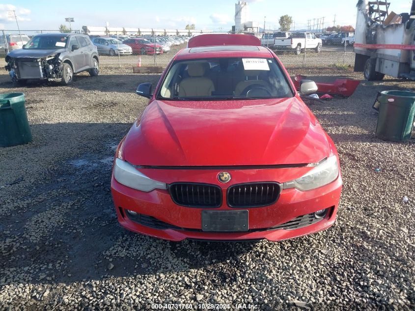 VIN WBA3C1G55ENR49823 2014 BMW 3 Series, 328I no.13