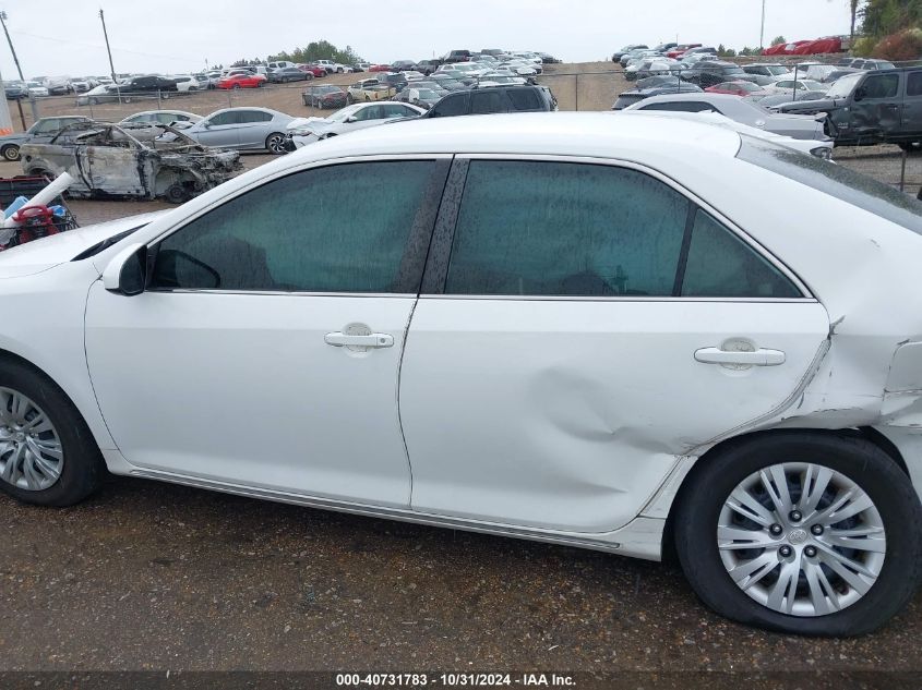 2014 Toyota Camry Le VIN: 4T1BF1FKXEU342704 Lot: 40731783