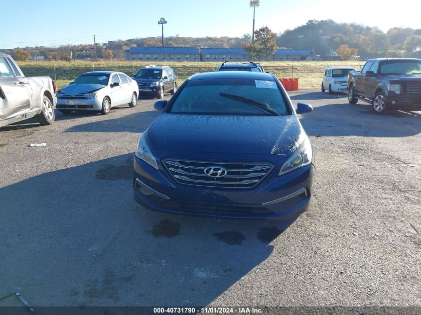 2017 Hyundai Sonata VIN: 5NPE24AF2HH442755 Lot: 40731790