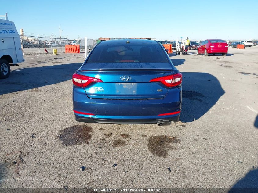 2017 Hyundai Sonata VIN: 5NPE24AF2HH442755 Lot: 40731790