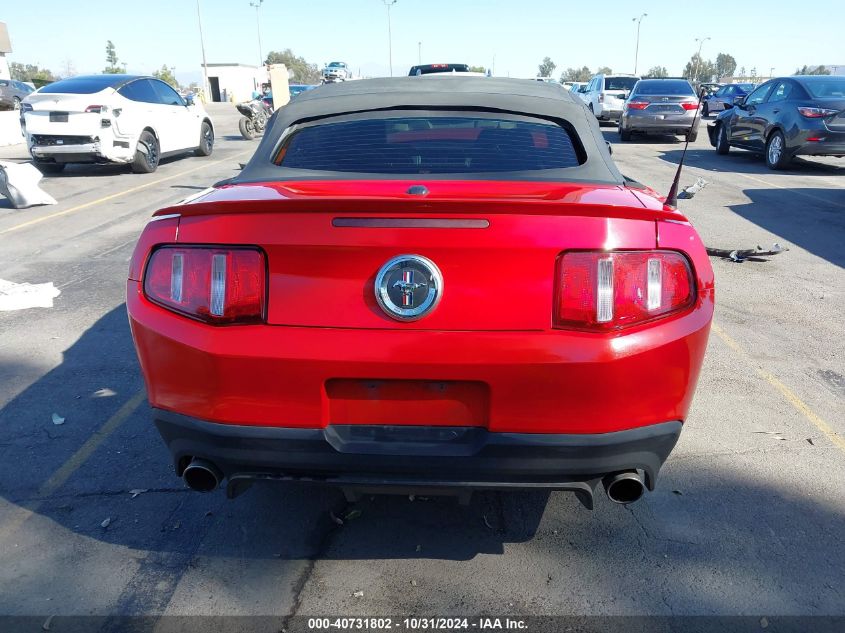 2011 Ford Mustang V6 Premium VIN: 1ZVBP8EMXB5119983 Lot: 40731802