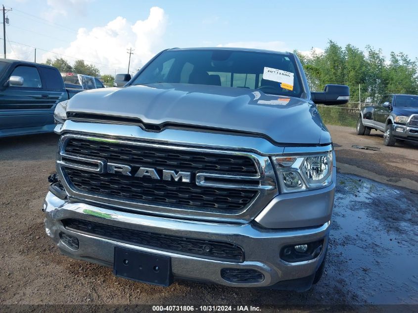 2022 Ram 1500 Lone Star 4X4 5'7 Box VIN: 1C6SRFFT6NN395922 Lot: 40731806