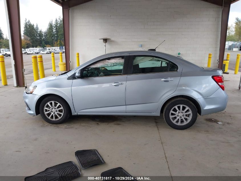 2017 Chevrolet Sonic Lt Auto VIN: 1G1JD5SH8H4118903 Lot: 40731817