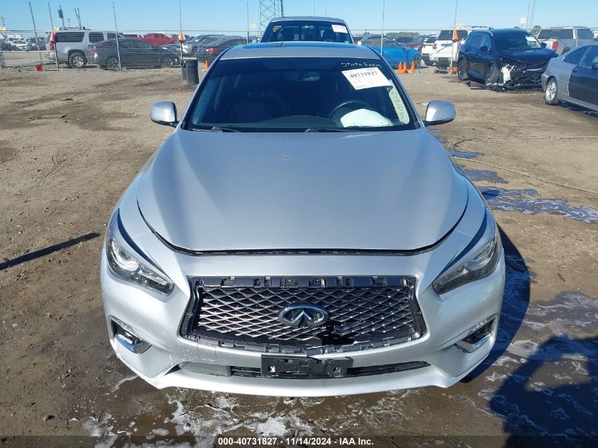 2020 Infiniti Q50 Luxe VIN: JN1EV7AP7LM206055 Lot: 40731827