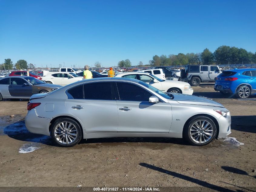 2020 Infiniti Q50 Luxe VIN: JN1EV7AP7LM206055 Lot: 40731827