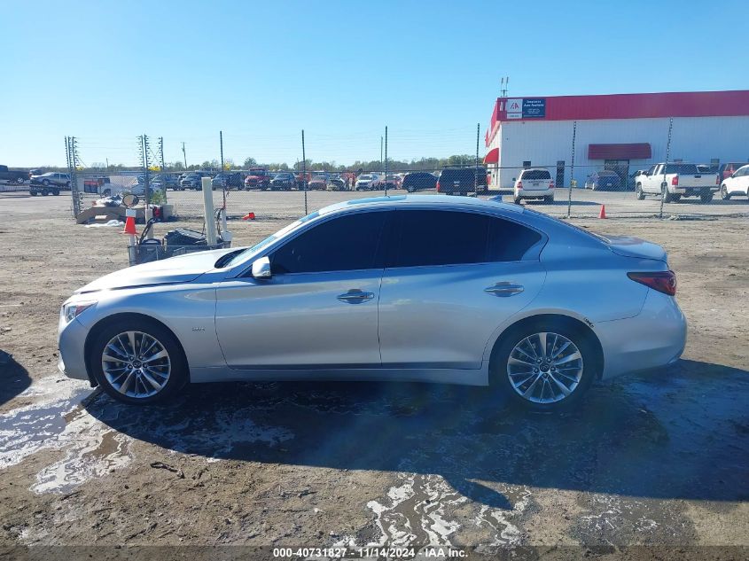 2020 Infiniti Q50 Luxe VIN: JN1EV7AP7LM206055 Lot: 40731827